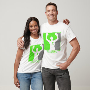 T-shirt Survivant de gain de lymphome non Hodgkinien