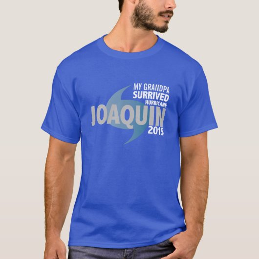 T-shirt Survivant de Joaquin d'ouragan (Devant)