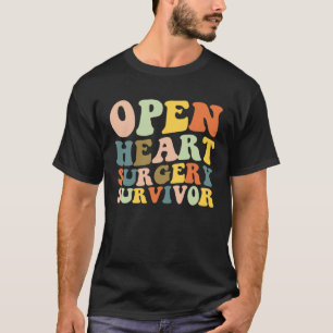 T-shirt Survivant de la chirurgie à cœur ouvert Récupérati