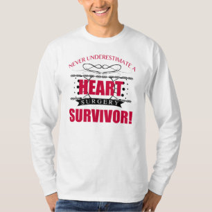 T-shirt Survivant de la chirurgie cardiaque