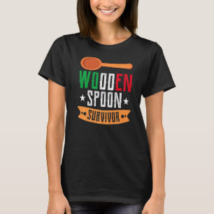 T-shirt Survivant de la cuillère en bois