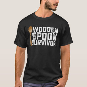T-shirt Survivant de la cuillère en bois