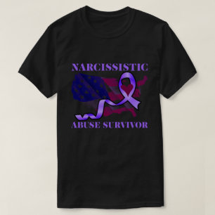 T-shirt Survivant de la sensibilisation à la violence nar