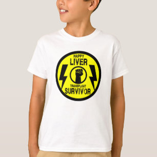 T-shirt Survivant de la transplantation du foie