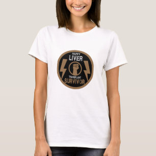 T-shirt Survivant de la transplantation du foie
