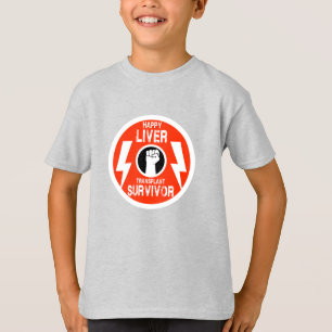 T-shirt Survivant de la transplantation du foie