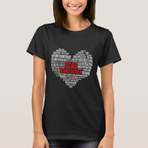 T-shirt Survivant de l'attaque cardiaque de la cadence