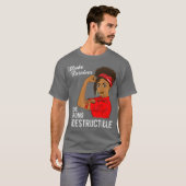 T-shirt Survivant de l'AVC Indestructible Guerrier sensibi (Devant entier)
