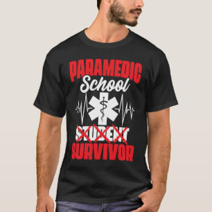T-shirt Survivant de l'école paramétrique Médicale EMS