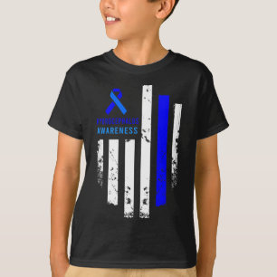 T-shirt Survivant de l'hydrocéphalie Guerrier de sensibili