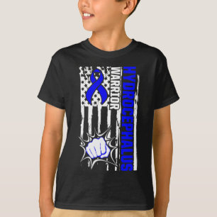 T-shirt Survivant de l'hydrocéphalie Inspirer le guerrier