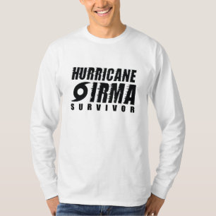T-shirt Survivant de l'ouragan Irma