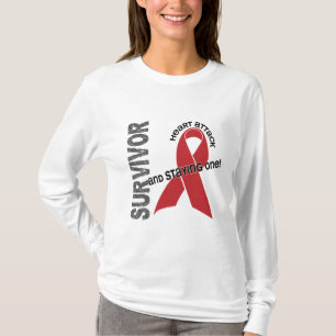 T-shirt Survivant de maladie cardiaque
