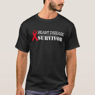 T-shirt Survivant de maladie cardiaque