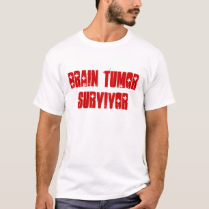 T-shirt Survivant de tumeur cérébrale
