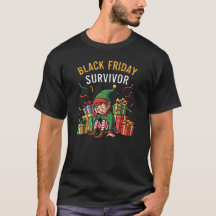 Survivant du Black Friday – Acheteur de Noël drôle
