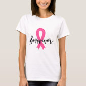 T-shirt Survivant du cancer (Devant)