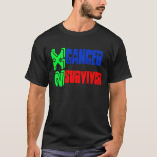T-shirt survivant du Cancer 2X - T personnalisable -
