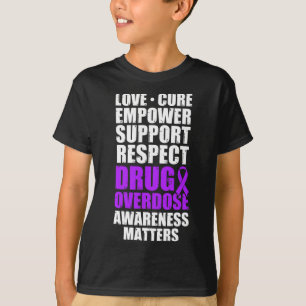 T-shirt Survivant du guerrier de sensibilisation à la surd