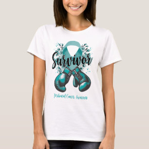 T-shirt Survivant du guerrier du cancer péritonéal de Blos