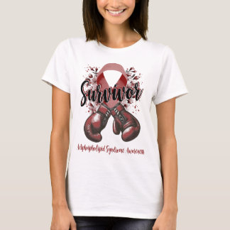 T-shirt Survivant du guerrier du syndrome de Blossom Antip