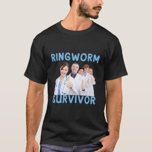 T-shirt Survivant du ver de fer drôle