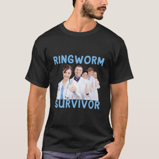 T-shirt Survivant du ver de fer drôle