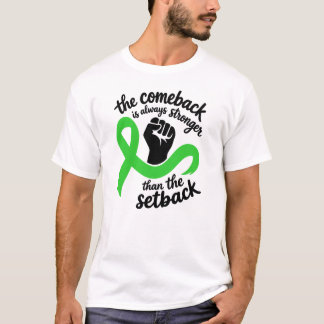 T-shirt Survivant d'un lymphome non hodgkinien de retour p