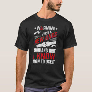 T-shirt Survivant d'une opération du genou Remplacement d