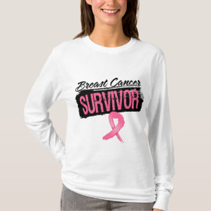 T-shirt Survivant frais de cancer du sein