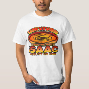 T-shirt Survivant - ouragan Isaac - Côte du Golfe