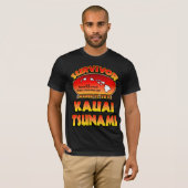 T-shirt Survivant - tsunami de Kauai (Devant entier)