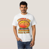 T-shirt Survivant - tsunami - personnaliser (Devant entier)