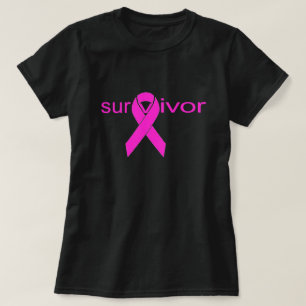 T-shirt survivant unique du cancer