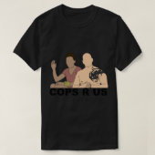 T-shirt Survivante de CBS Sarah &amp_ Tony- Cops R Us (Design devant)