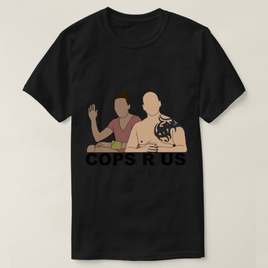 T-shirt Survivante de CBS Sarah &_ Tony- Cops R Us (Design devant)