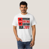 T-shirt Survivante d'Irène d'ouragan (Devant entier)