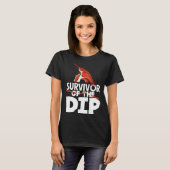 T-shirt Survive The Dip Trading Day Investor Day (Devant entier)