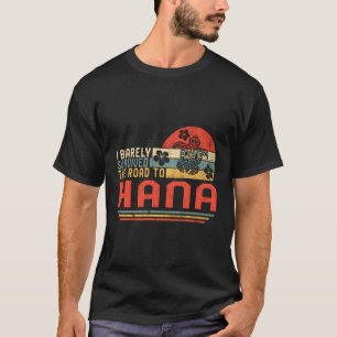T-shirt Survived Road To Hana Trip Hawaii Turtle Summe