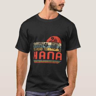 T-shirt Survived Road To Hana Trip Hawaii Turtle Summe