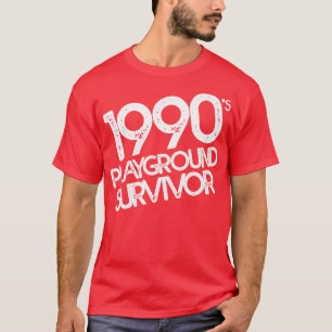 T-shirt Survivor 1 des années 1990