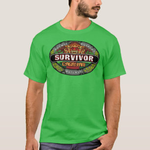 T-shirt Survivor 28 Cagayan Force brute vs cerveaux vs bea