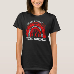 T-shirt Survivor Warrior Arc En Mai Nous Portons Un Accide