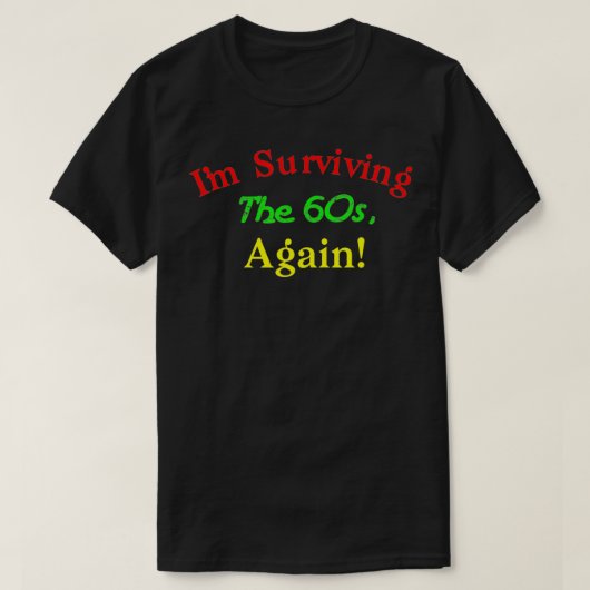 T-shirt Survivre 60 (Design devant)