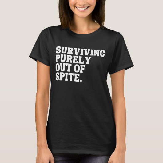 T-shirt Survivre Purement Hors D'Espèce (Devant)