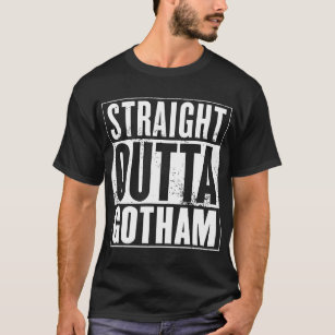 T-shirt survol de gotham drague gotham hipster car