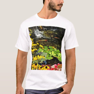 T-shirt Susans À Oeil Noir Par Koi Pond