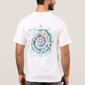 T-shirt Susea Blu Studios Jour des terres Mandela (Dos)