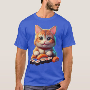 T-shirt Sushi Cat