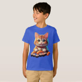 T-shirt Sushi Cat (Devant entier)
